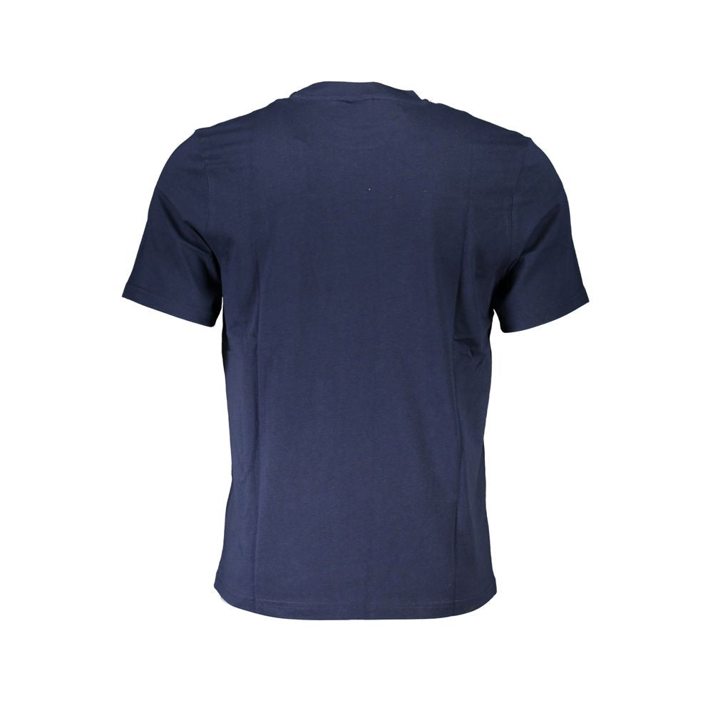 North Sails T-Shirt aus blauer Baumwolle