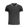 Cavalli Class Nero Cotton Men Polo