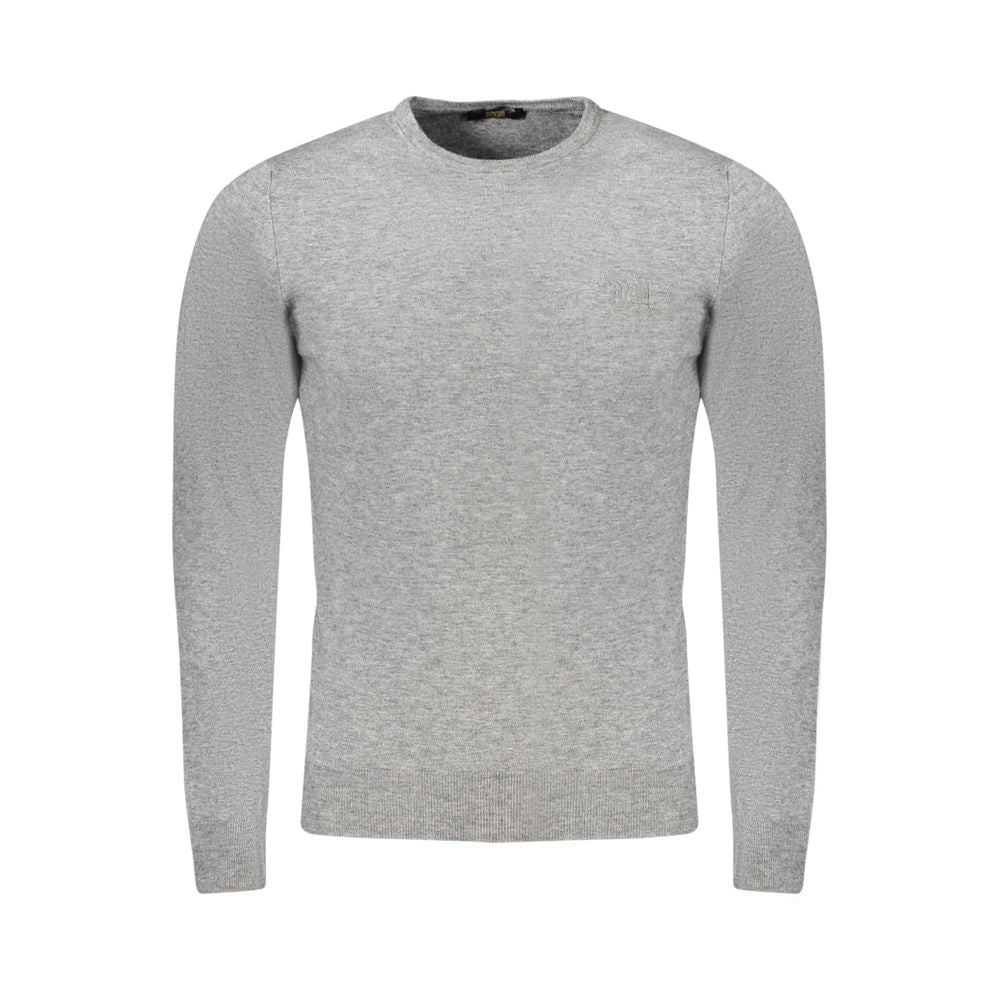 Cavalli Class Brauner Polyester Pullover für Männer
