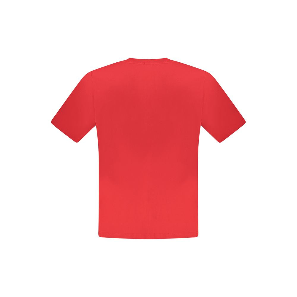 North Sails Rotes Baumwolle Männer T-Shirt