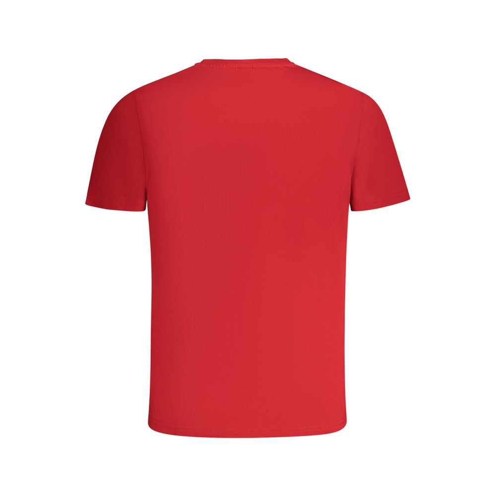 North Sails Rotes Baumwolle Männer T-Shirt