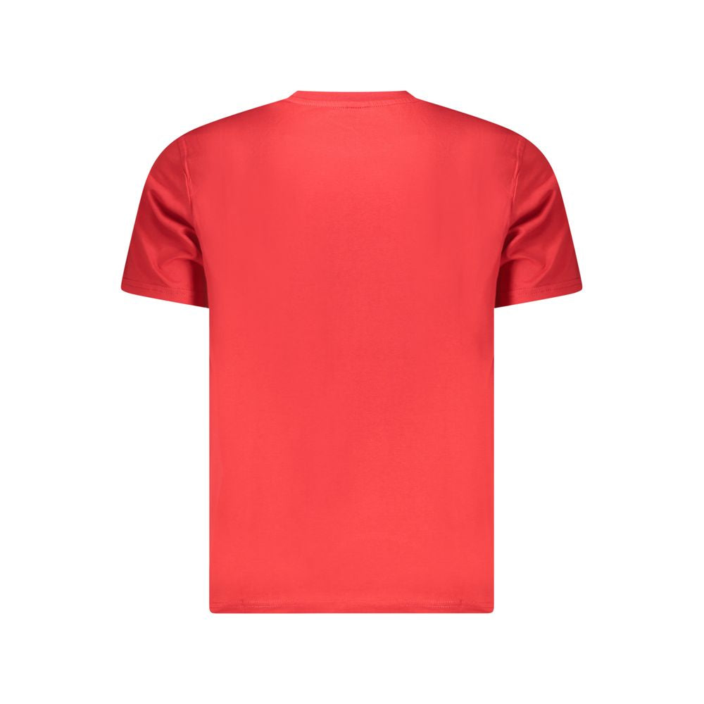 North Sails Rotes Baumwolle Männer T-Shirt