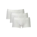 Bikkembergs Weißer Polyester Herren Boxer