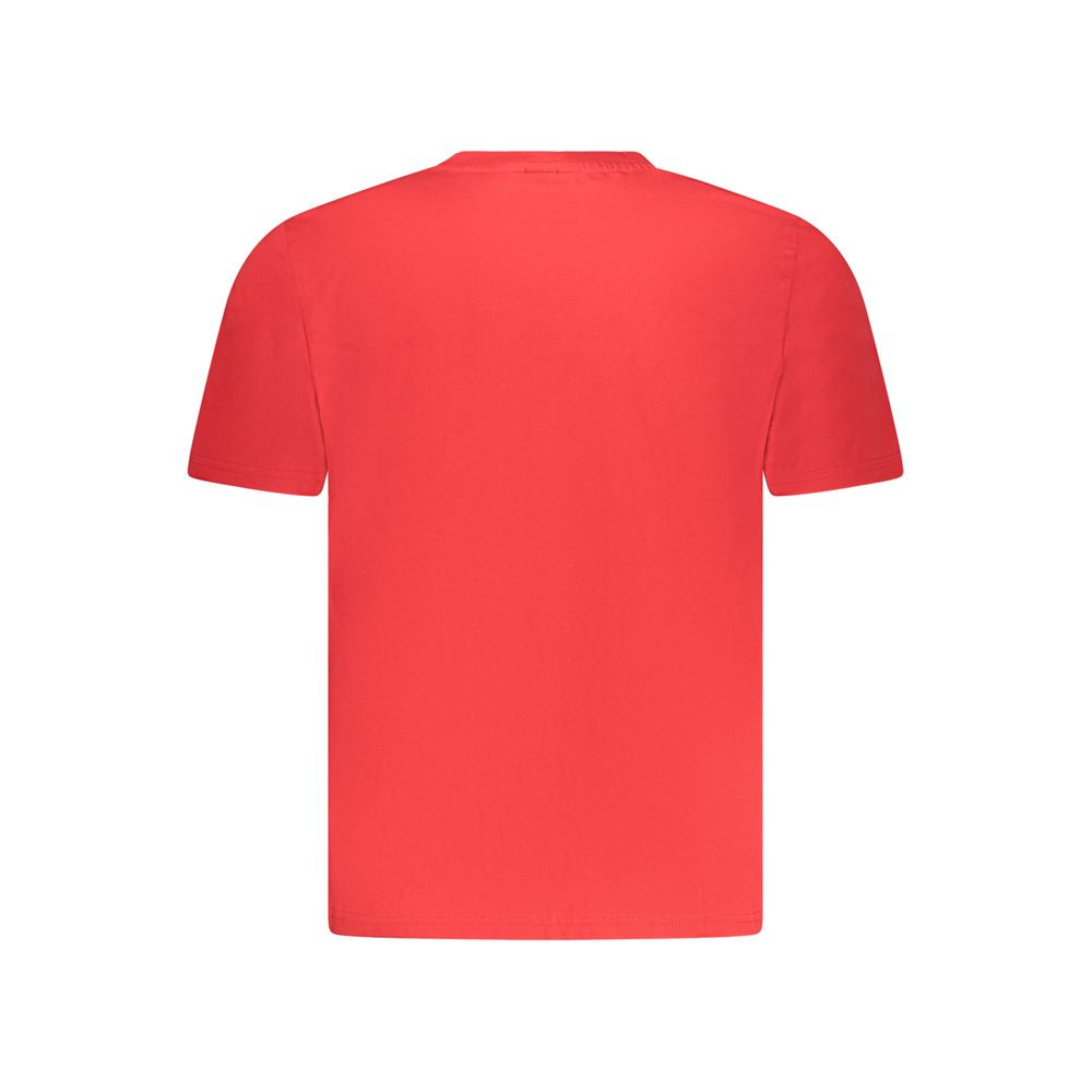 North Sails Rotes Baumwolle Männer T-Shirt