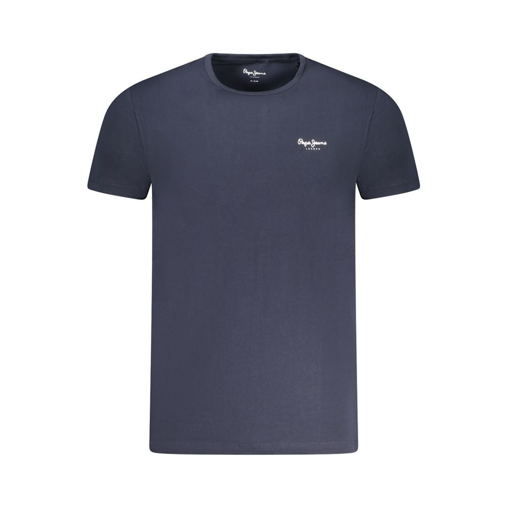 Pepe Jeans Blau Baumwolle Männer T-Shirt