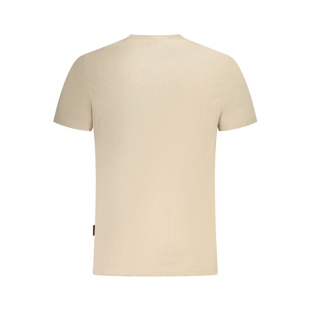 Napapijri Beige Baumwolle Männer T-Shirt