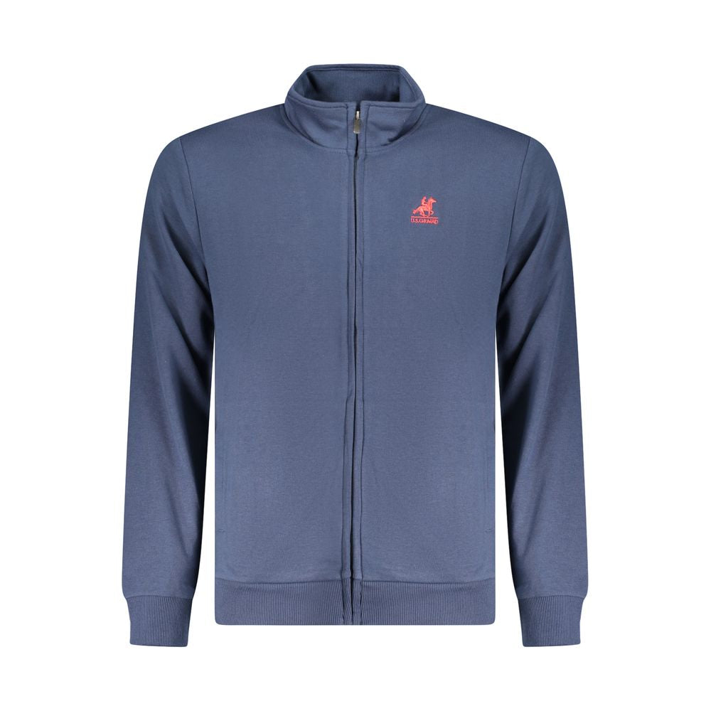 U.S. Grand Polo Blauer Baumwollpullover