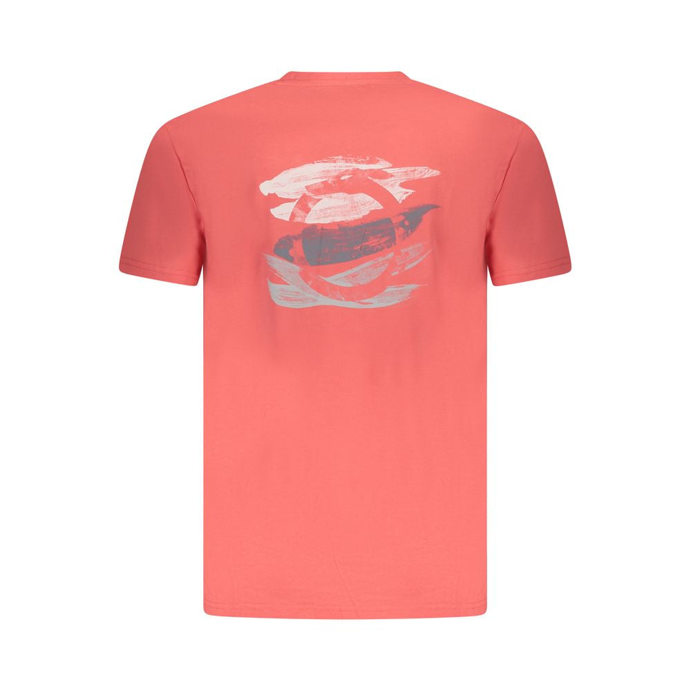 Trussardi Rosa Baumwolle Männer T-Shirt