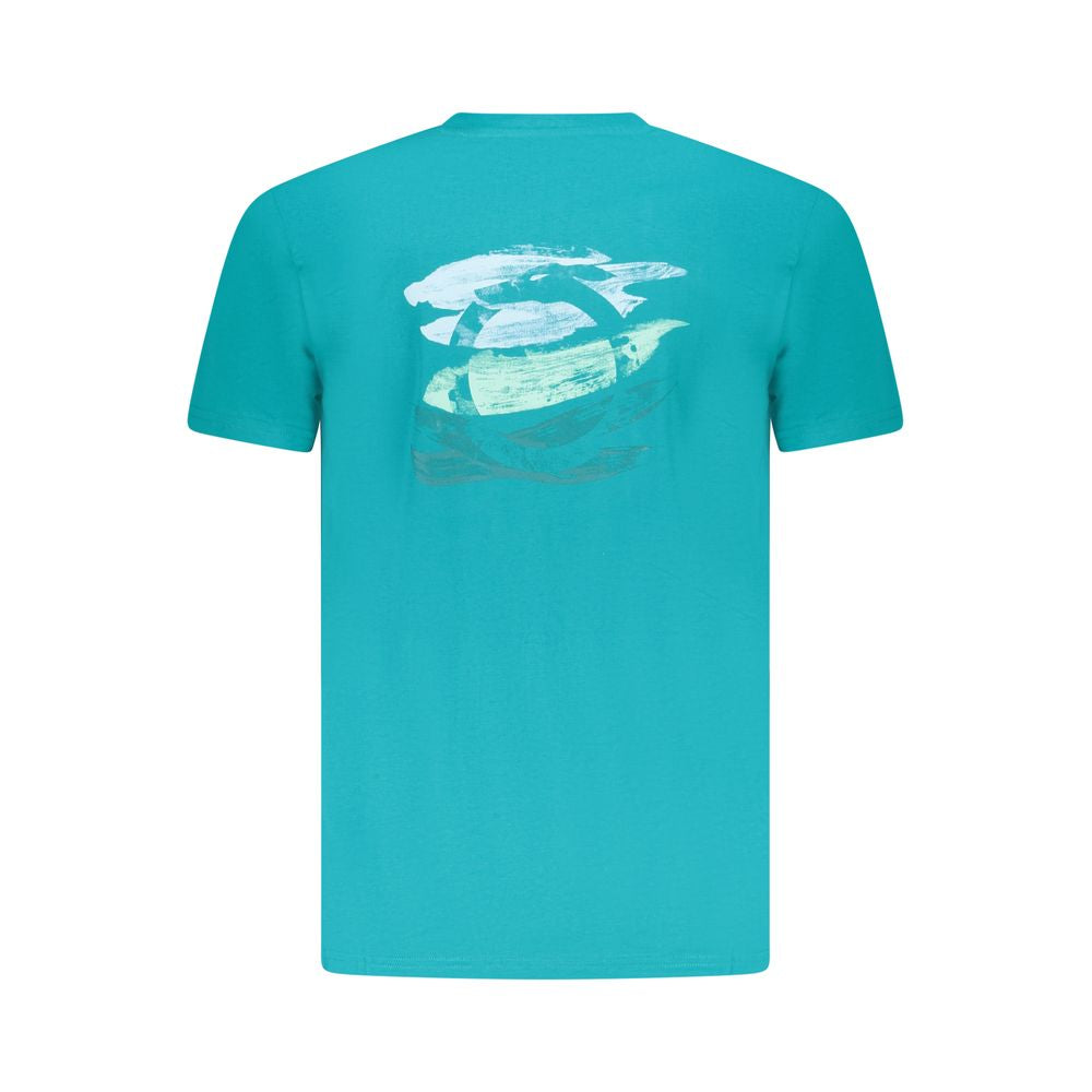 Trussardi Hellblaues Baumwolle Herren T-Shirt