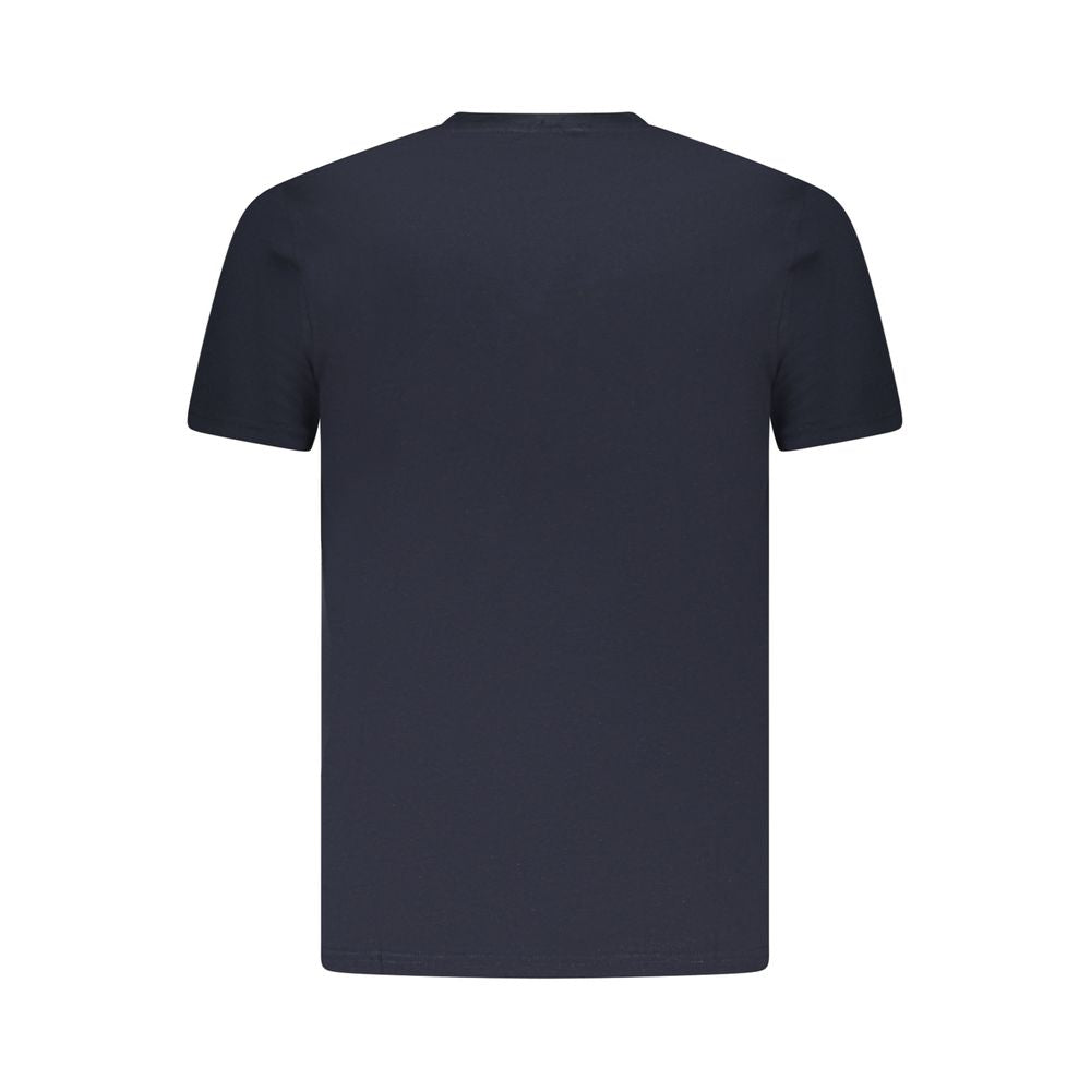 Cavalli Class Blau Baumwolle Männer T-Shirt