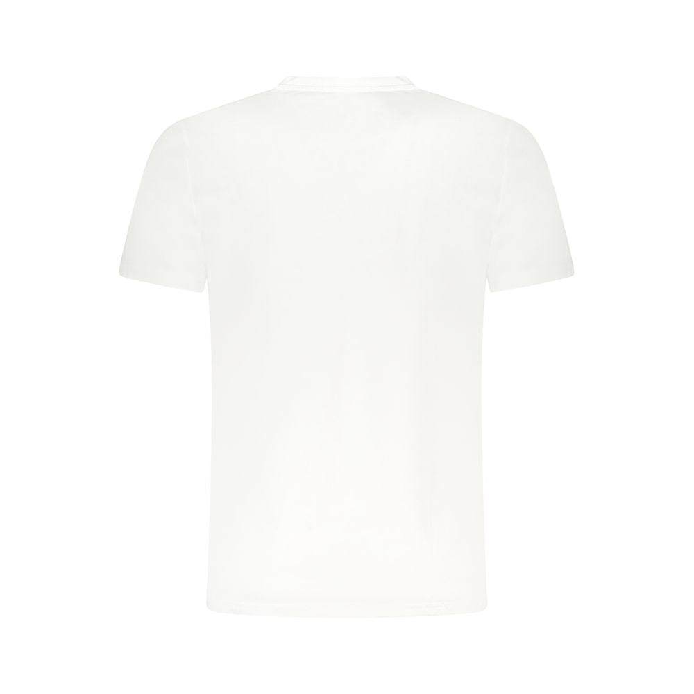 Cavalli Class Weißes Baumwolle Männer T-Shirt