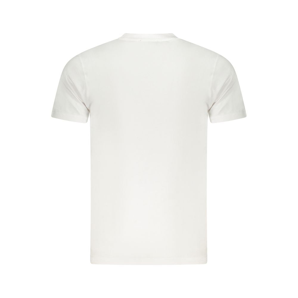 Cavalli Class Weißes Baumwolle Männer T-Shirt