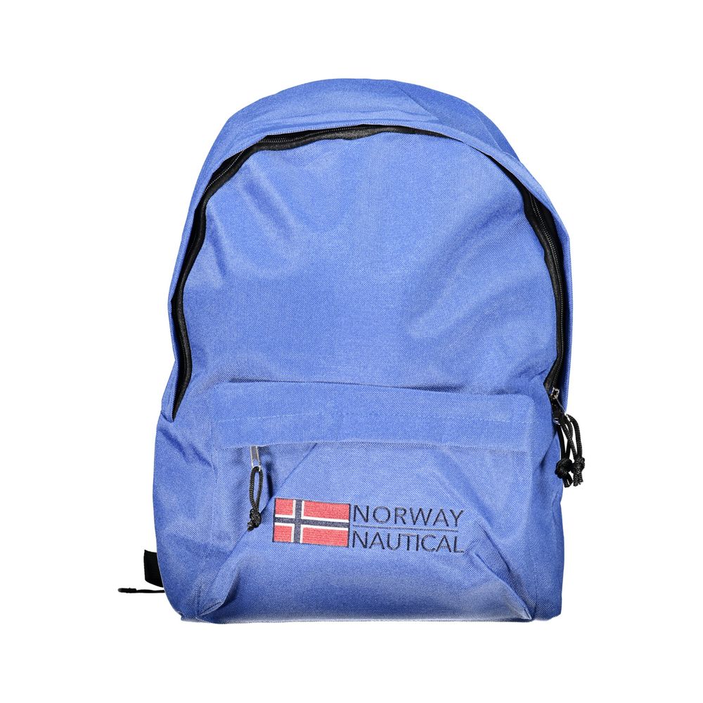 Norway 1963 Blauer Polyester-Rucksack für Männer
