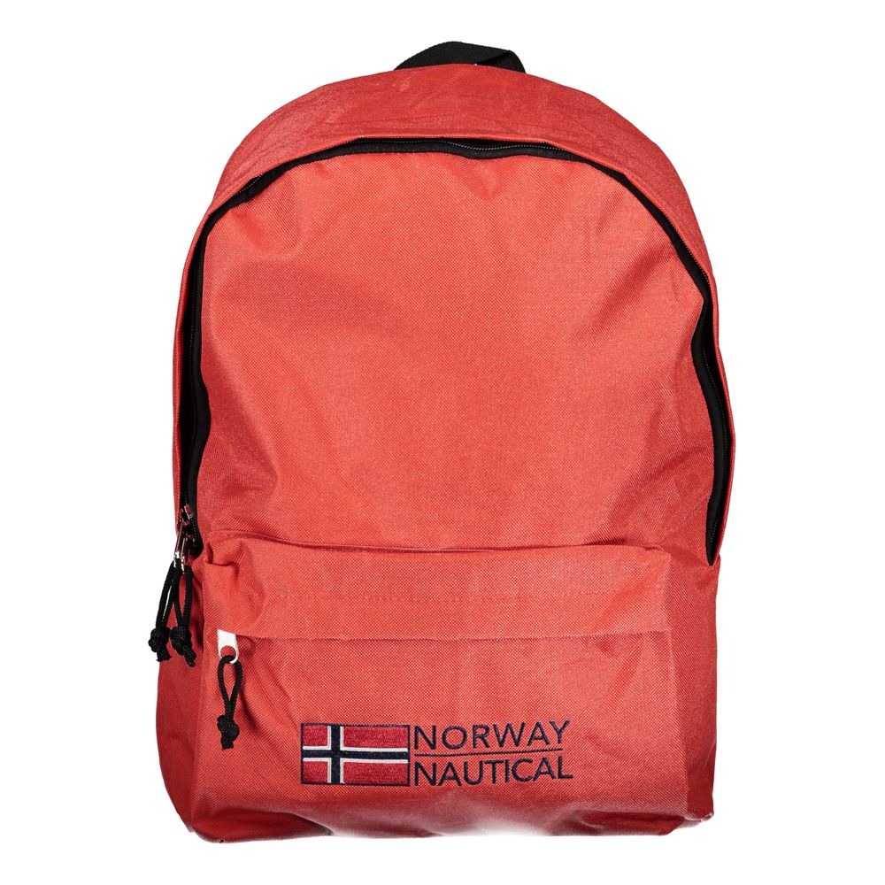 Norway 1963 Roter Polyester-Rucksack für Männer