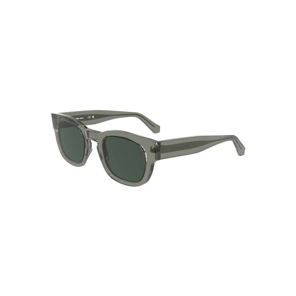 Calvin Klein Graue Acetat-Sonnenbrille für Frauen