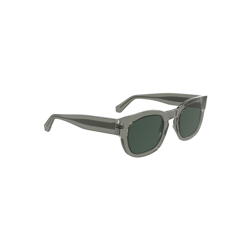Calvin Klein Graue Acetat-Sonnenbrille für Frauen