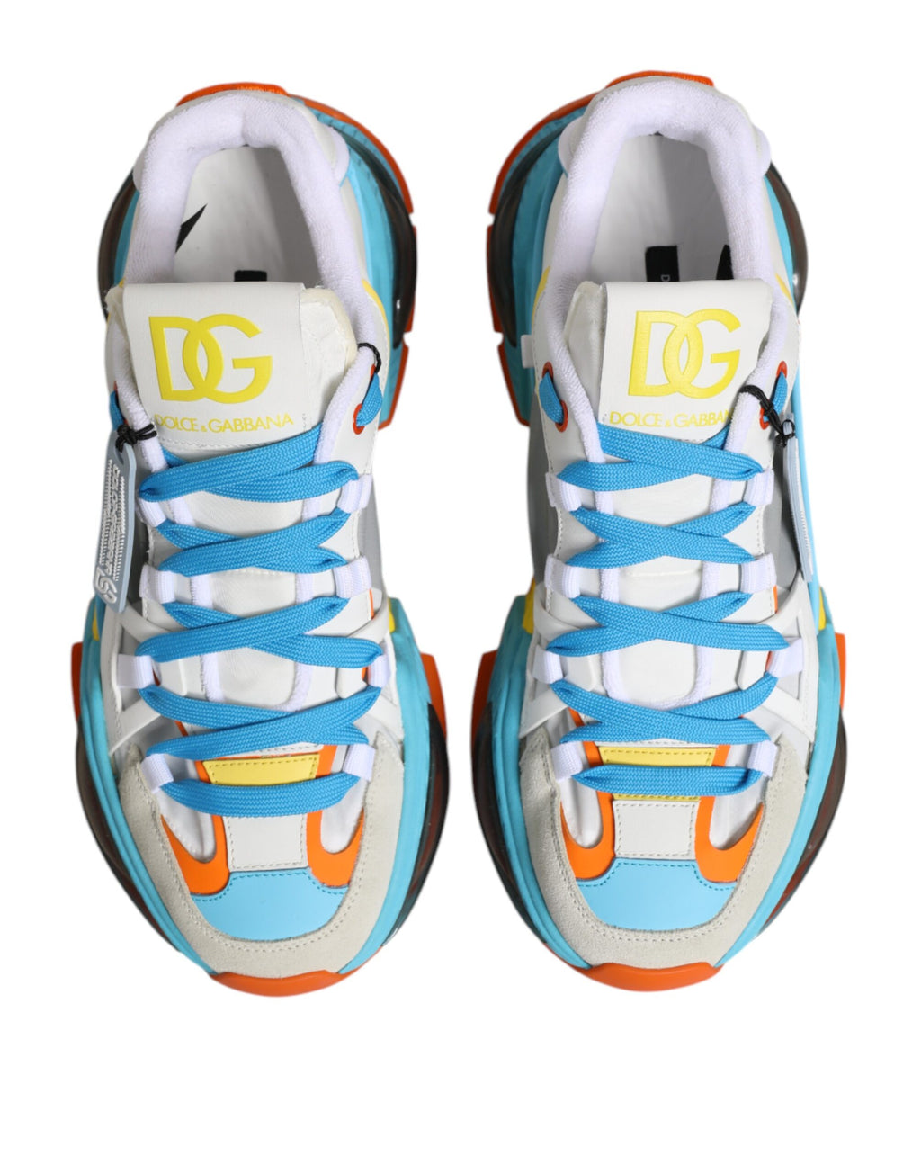 Dolce & Gabbana Multicolor Wildleder Airmaster Turnschuhe Schuhe