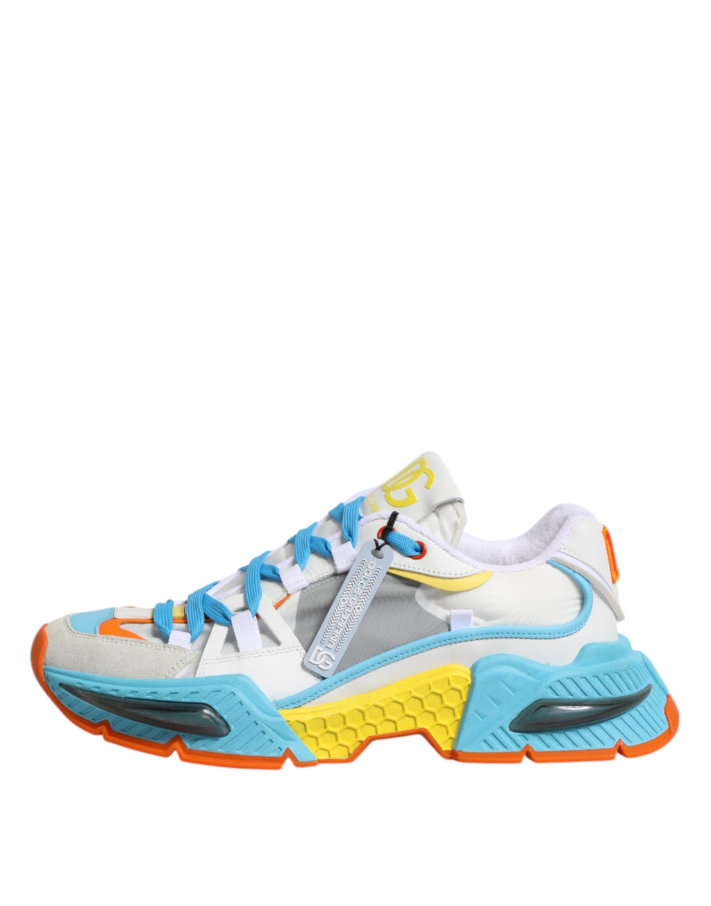 Dolce & Gabbana Multicolor Wildleder Airmaster Turnschuhe Schuhe