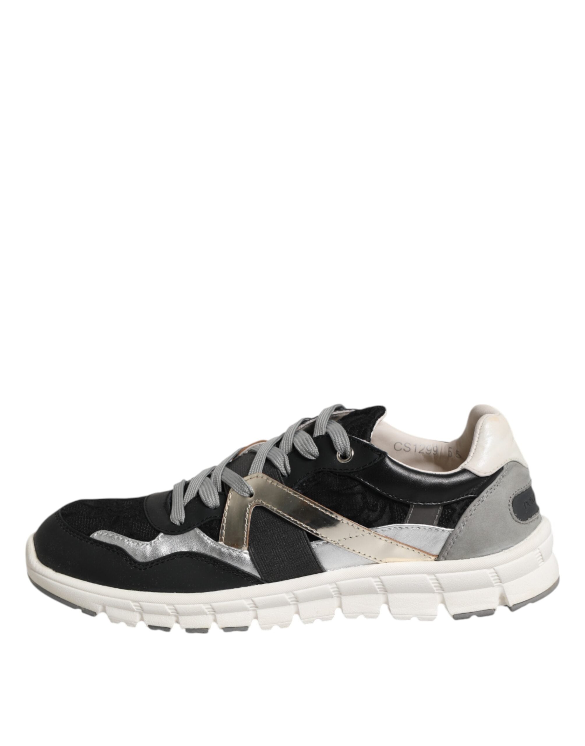 Dolce & Gabbana Multicolor Wildleder Low Top Männer Sneaker Schuhe