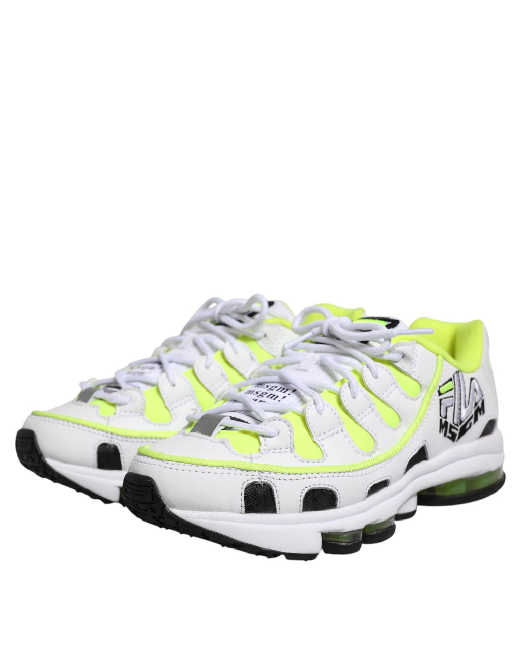 MSGM Multicolor Low Top Trainer Schnürsenkel Turnschuhe Schuhe