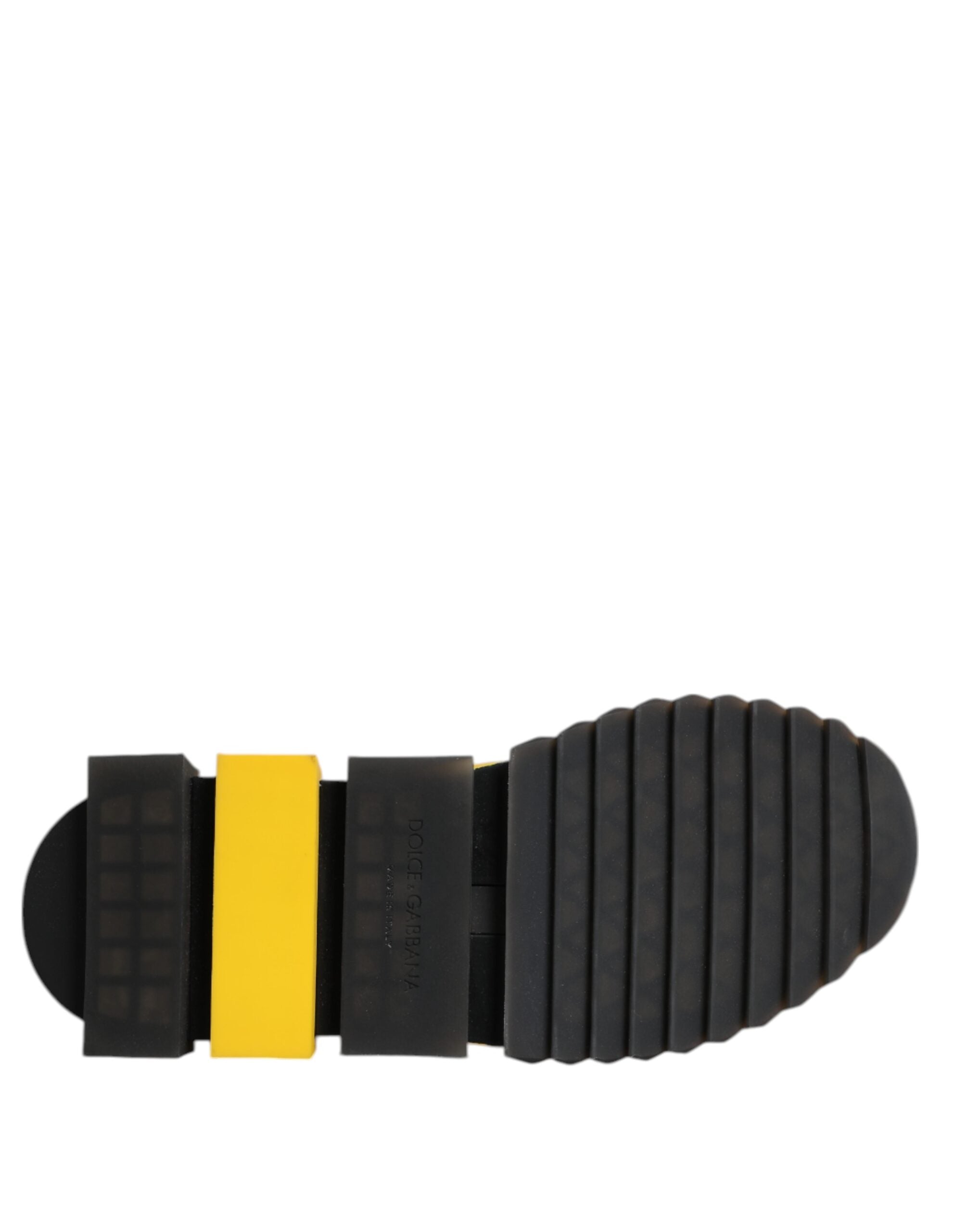 Dolce & Gabbana Gelb SORRENTO Sport Stretch Turnschuhe Schuhe