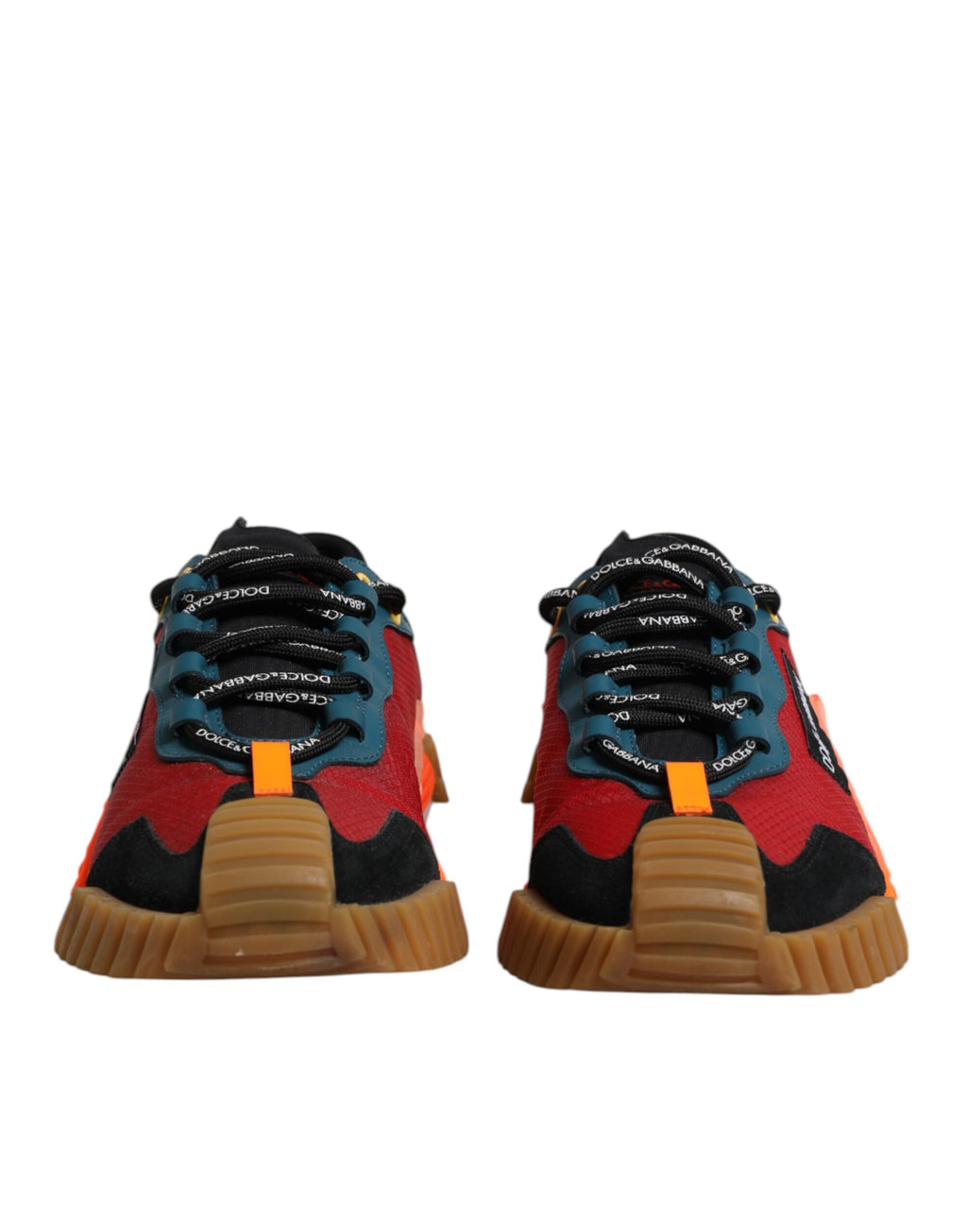 Dolce & Gabbana Multicolor Logo Low Top NS1 Turnschuhe Schuhe