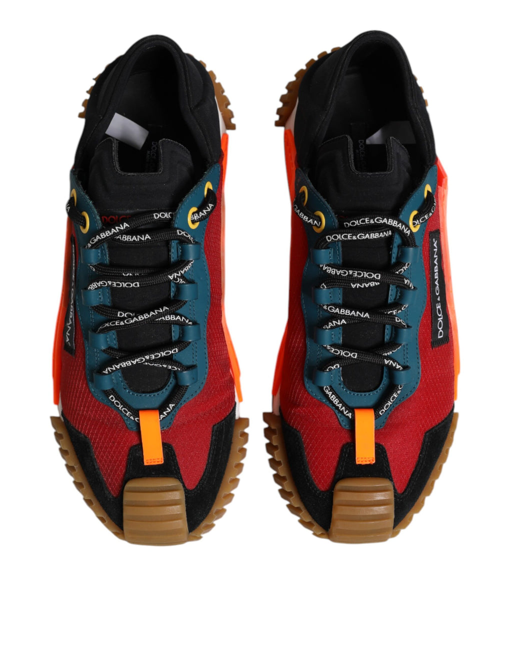 Dolce & Gabbana Multicolor Logo Low Top NS1 Turnschuhe Schuhe
