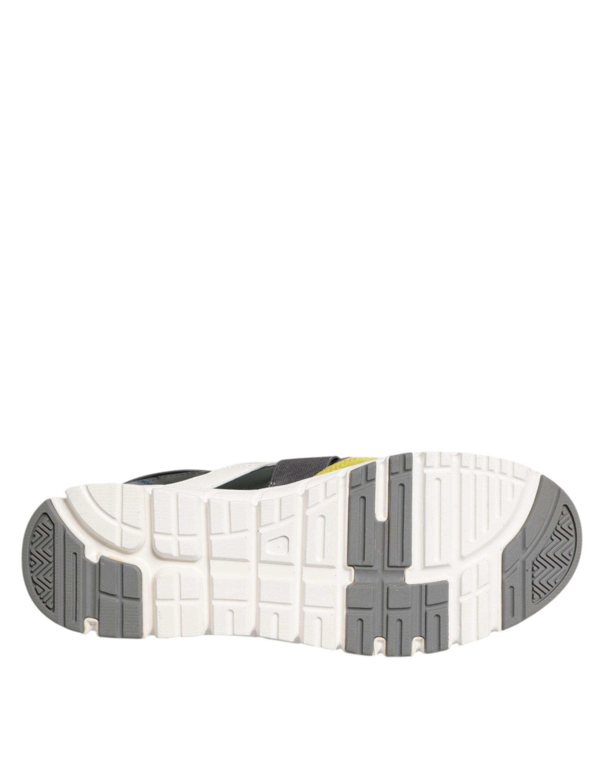 Dolce & Gabbana Multicolor Lace Up Low Top Männer Turnschuhe Schuhe