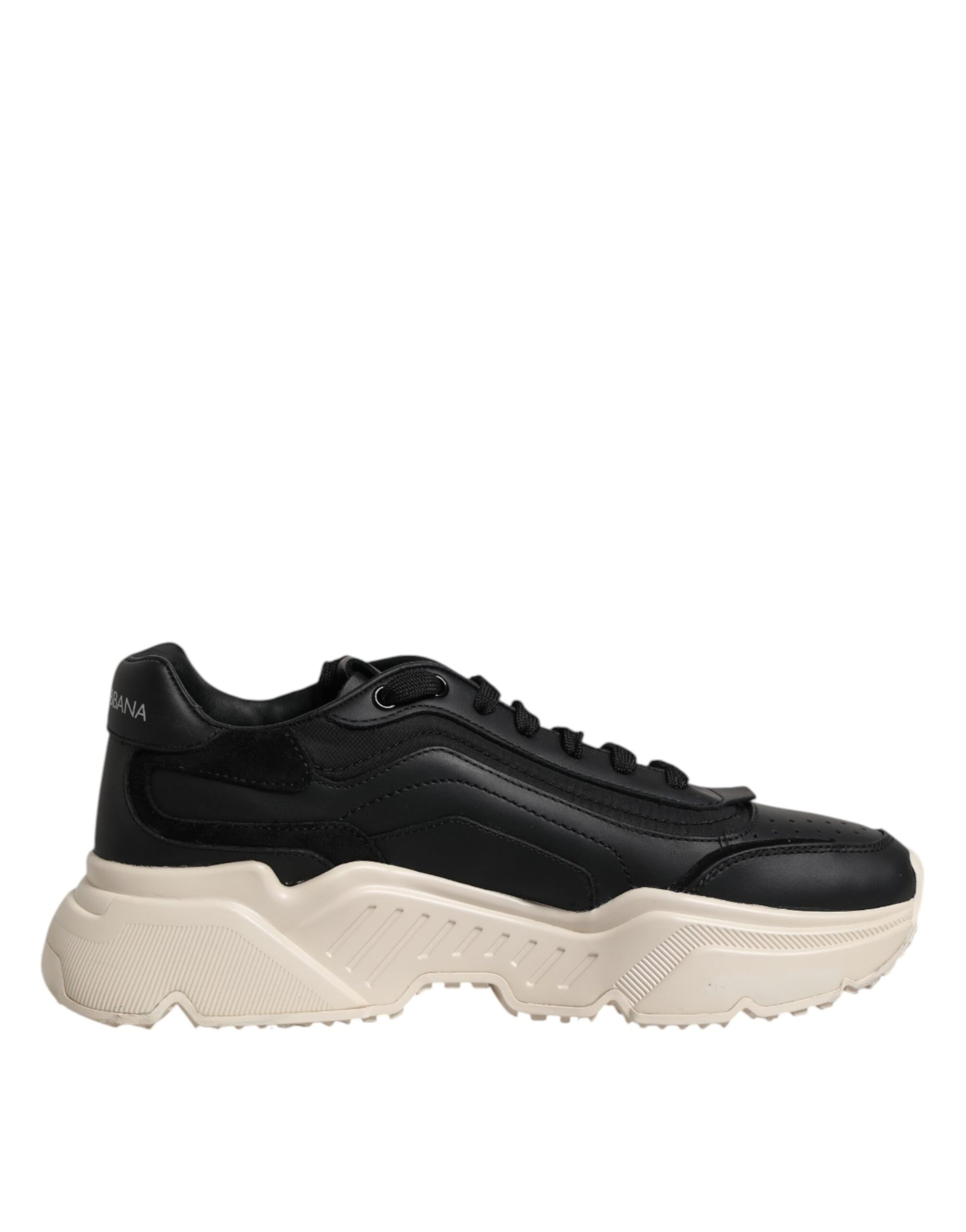 Dolce & Gabbana Schwarz Weiß Daymaster Low Top Turnschuhe Schuhe