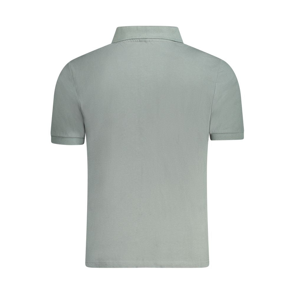 North Sails Grünes Baumwoll-Poloshirt für Männer