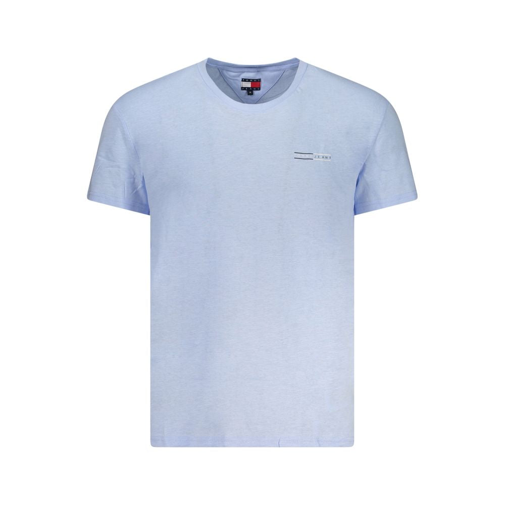 Tommy Hilfiger Blau Baumwolle Männer T-Shirt