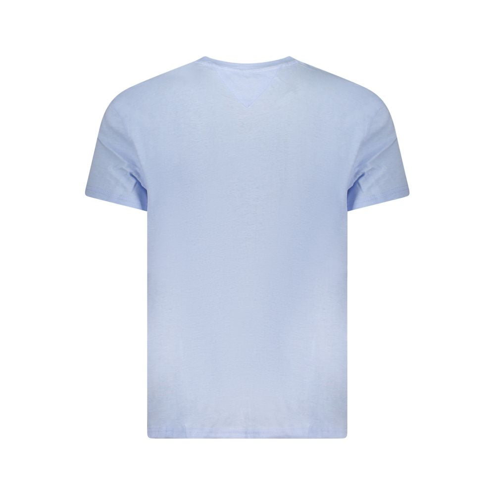 Tommy Hilfiger Blau Baumwolle Männer T-Shirt