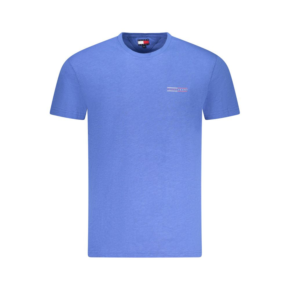 Tommy Hilfiger Blau Baumwolle Männer T-Shirt