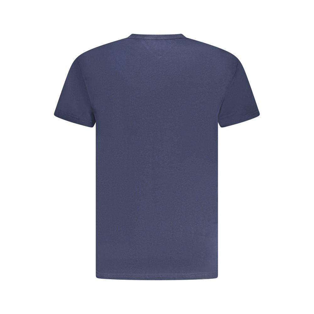 Tommy Hilfiger Blau Baumwolle Männer T-Shirt