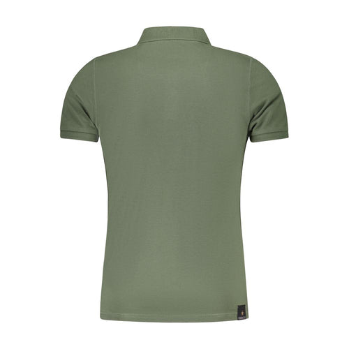 Accademia Militare Grünes Baumwoll-Poloshirt