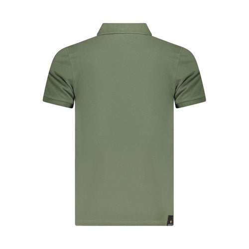 Accademia Militare Grünes Baumwoll-Poloshirt