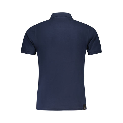 Accademia Militare Blaues Baumwoll-Poloshirt