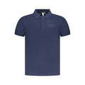 Accademia Militare Blaues Baumwoll-Poloshirt