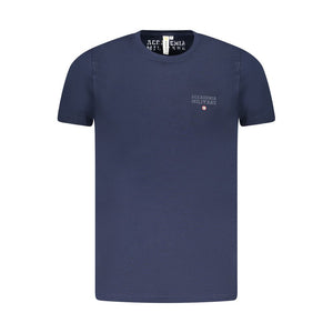 Accademia Militare T-Shirt aus blauer Baumwolle