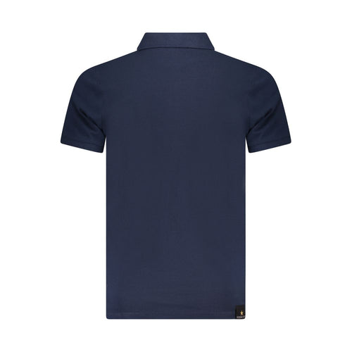 Accademia Militare Blaues Baumwoll-Poloshirt