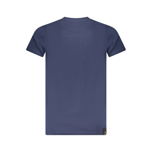 Accademia Militare T-Shirt aus blauer Baumwolle