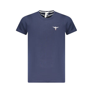 Accademia Militare T-Shirt aus blauer Baumwolle