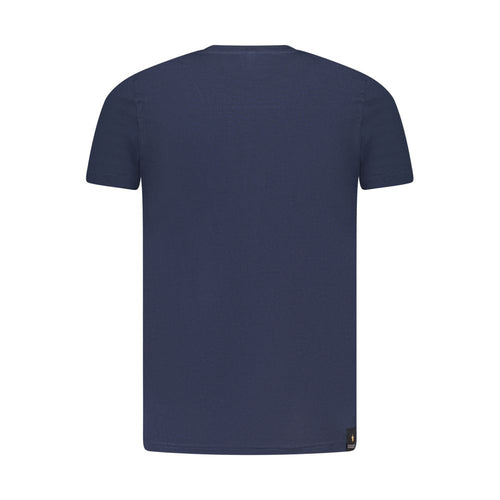Accademia Militare T-Shirt aus blauer Baumwolle
