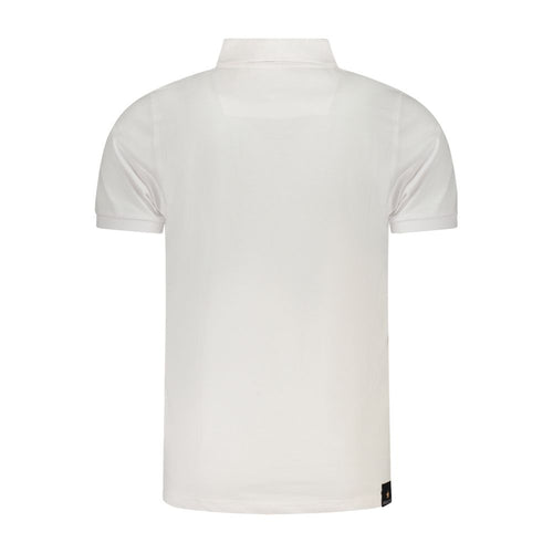 Accademia Militare Weißes Baumwoll-Poloshirt