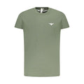 Accademia Militare T-Shirt aus grüner Baumwolle