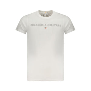Accademia Militare T-Shirt aus weißer Baumwolle