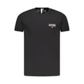 Accademia Militare Schwarzes T-Shirt aus Baumwolle