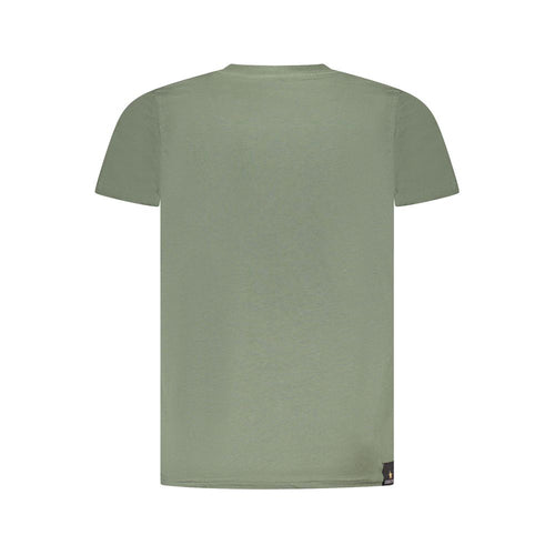 Accademia Militare T-Shirt aus grüner Baumwolle