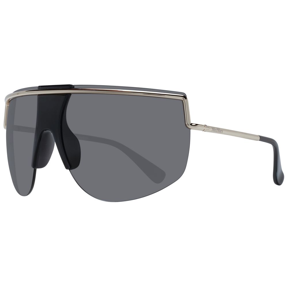 Max Mara Goldfarbene Metall-Sonnenbrille