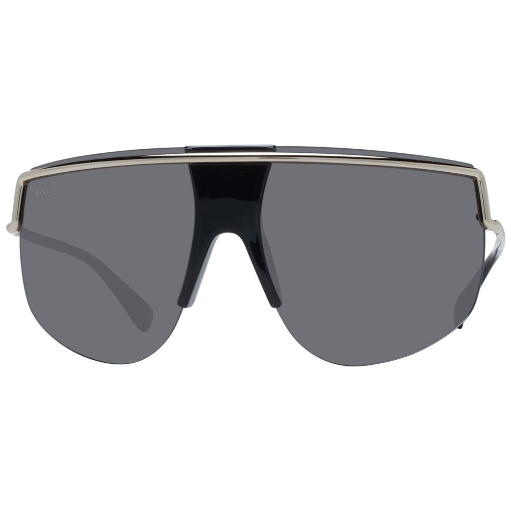Max Mara Goldfarbene Metall-Sonnenbrille
